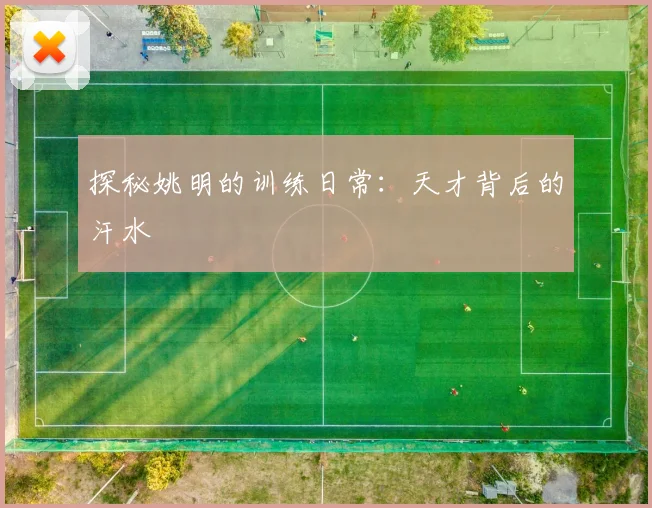 探秘姚明的训练日常：天才背后的汗水
